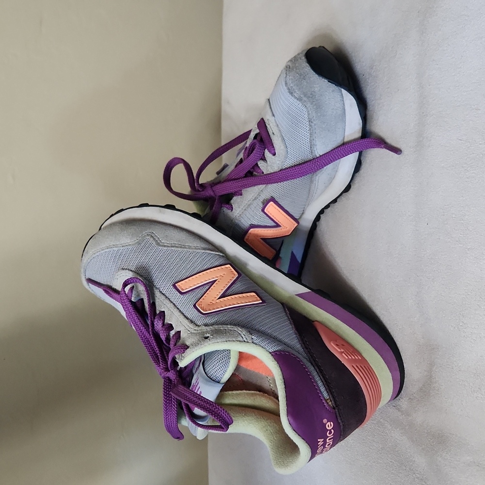 New Balance 515 Grey/orange purple Women's Size 7.5